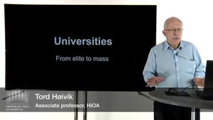 Link til Universities - from elite to mass