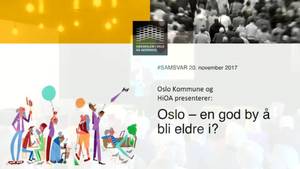 Link til SAMSVAR-spesial: Oslo -en god by å bli eldre i?