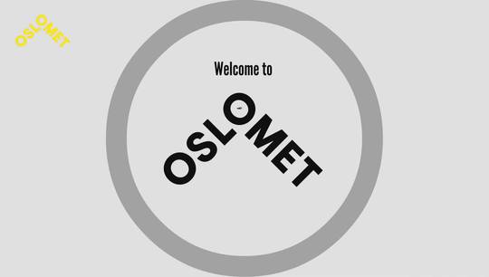 Link til The organization OsloMet, an introduction
